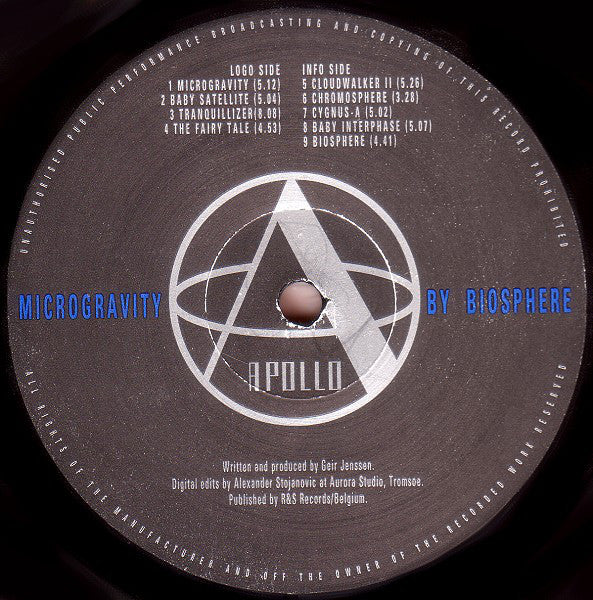 Biosphere : Microgravity (LP, Album)