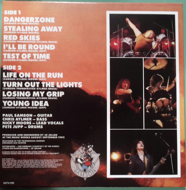 Samson (3) : Classic Album Collection (aka The Polydor Years) (Box, Comp + 3xCD, RE)