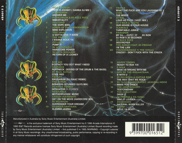 Various : Thunderdome XII (Caught In The Web Of Death) (2xCD, Comp)