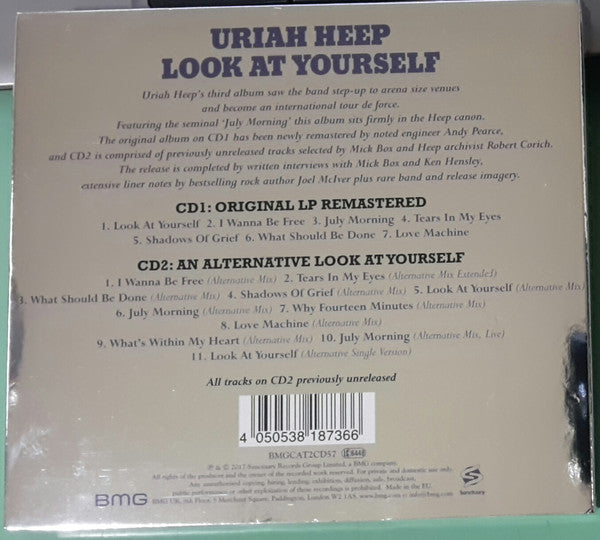 Uriah Heep : Look At Yourself (CD, Album, RE, RM + CD)