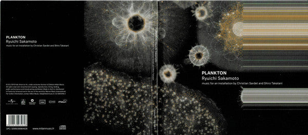 Ryuichi Sakamoto : Plankton (Music For An Installation By Christian Sardet And Shiro Takatani) (CD)