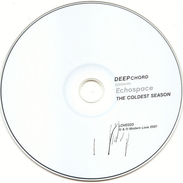 DeepChord Presents Echospace : The Coldest Season (CD, Album, Mixed, Dig)