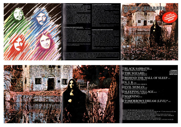 Black Sabbath : Black Sabbath (CD, Album, RE)