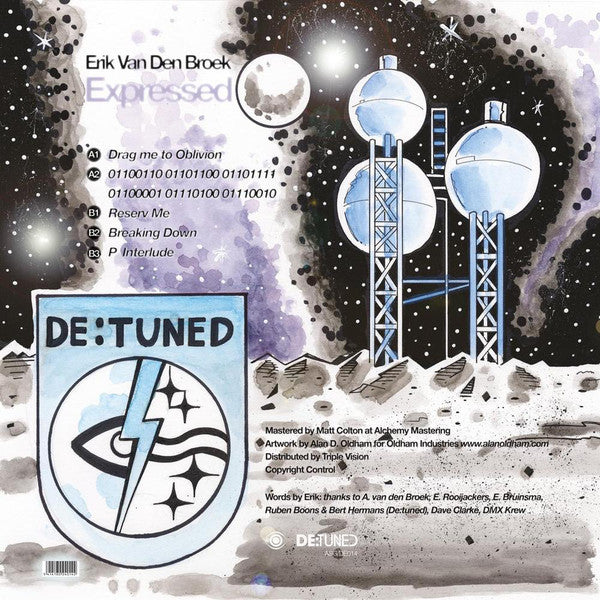 Erik Van Den Broek : Expressed (12&quot;, EP, 180)