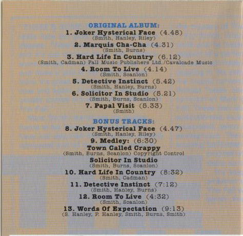 The Fall : Room To Live (CD, Album, RE, Exp)