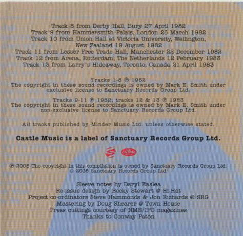 The Fall : Room To Live (CD, Album, RE, Exp)