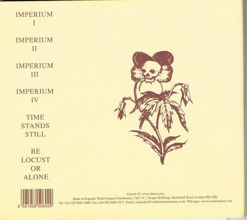 Current 93 : Imperium (CD, Album, RE, Dig)