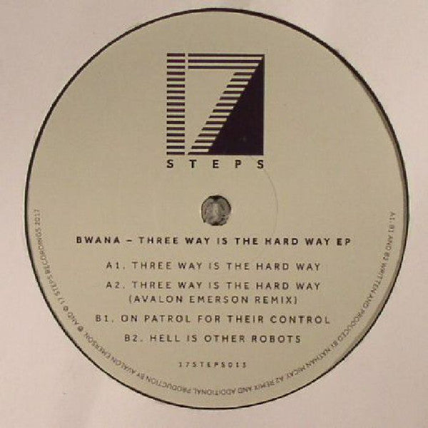 Bwana (2) : Three Way Is The Hard Way EP (12&quot;, EP)