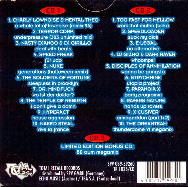 Various : Traumatismo Y Terror Vol.3 - Lucifer&#39;s Final Chapter (2xCD, Comp + CD, Ltd, Mixed)