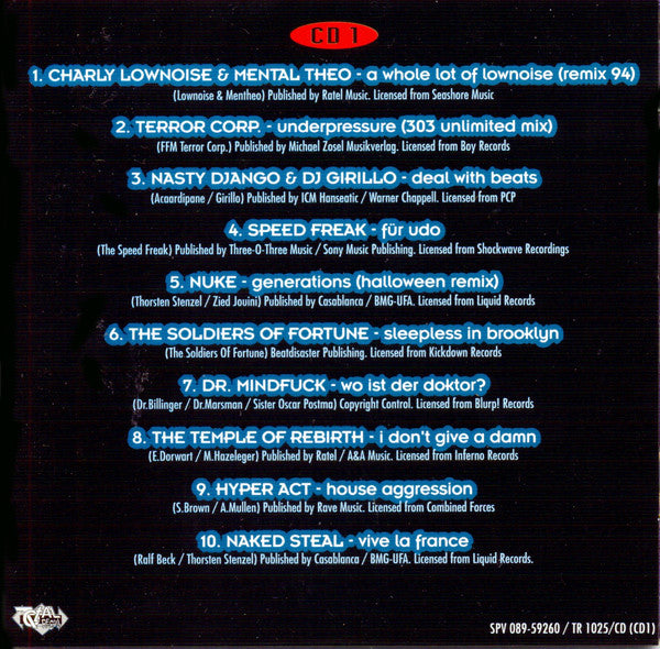 Various : Traumatismo Y Terror Vol.3 - Lucifer&#39;s Final Chapter (2xCD, Comp + CD, Ltd, Mixed)