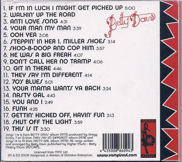 Betty Davis : This Is It! (CD, Comp)