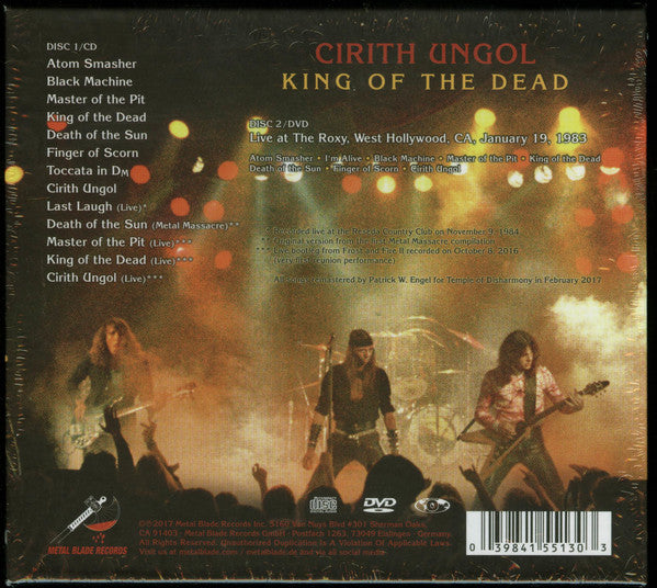Cirith Ungol : King Of The Dead (CD, Album, RM + DVD-V + RE)