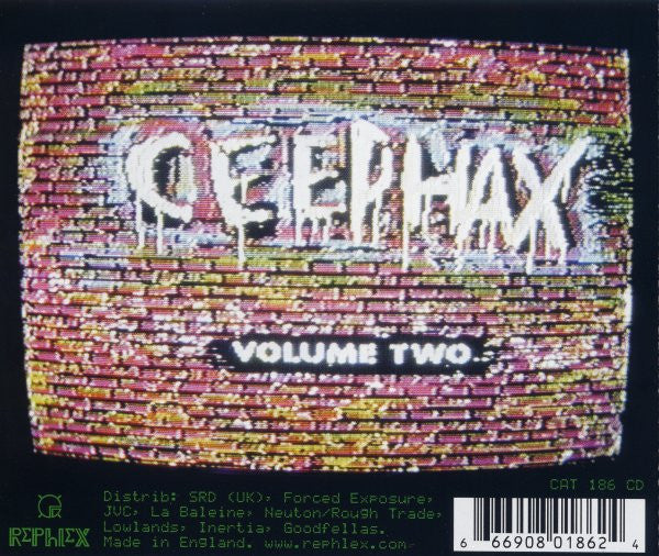 Ceephax* : Volume Two (CD, Album)