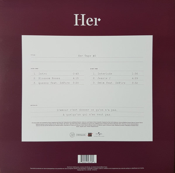 Her (9) : Tape #2 (12", EP)