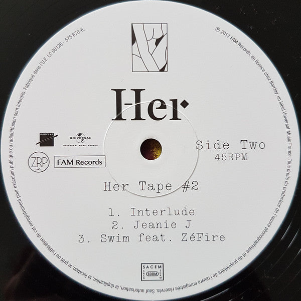 Her (9) : Tape #2 (12", EP)