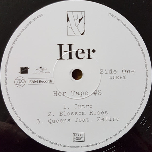 Her (9) : Tape #2 (12", EP)