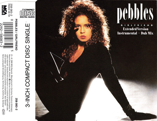 Pebbles : Girlfriend (CD, Mini, Single)