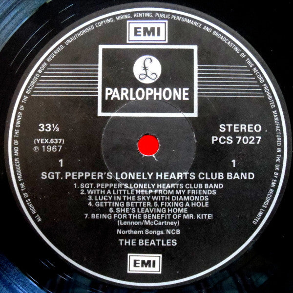 The Beatles : Sgt. Pepper&#39;s Lonely Hearts Club Band (LP, Album, RE, RP)