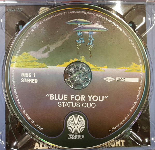 Status Quo : Blue For You (CD, Album, RE + CD, Comp + Dlx, Dig)