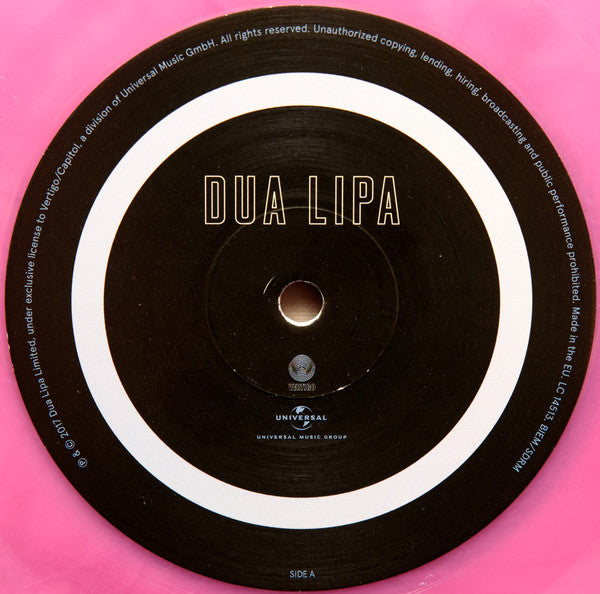 Dua Lipa : Dua Lipa (LP, Album, Pin)
