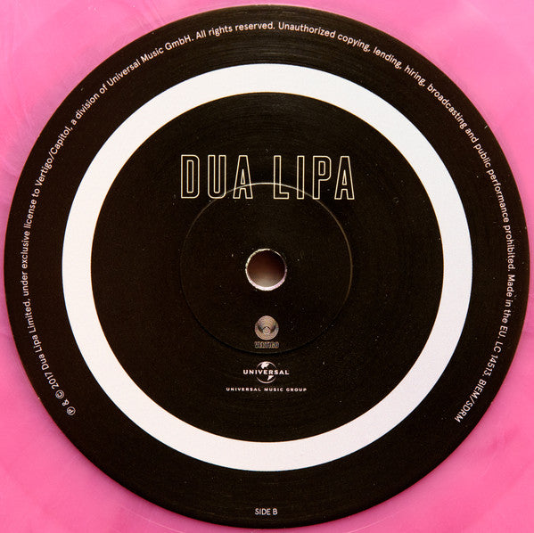 Dua Lipa : Dua Lipa (LP, Album, Pin)