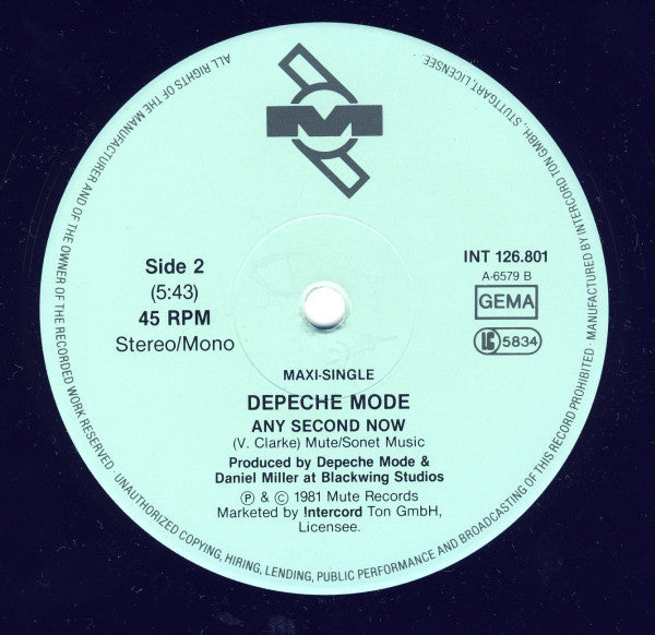 Depeche Mode : Just Can&#39;t Get Enough (12&quot;, Maxi, RE, RP)