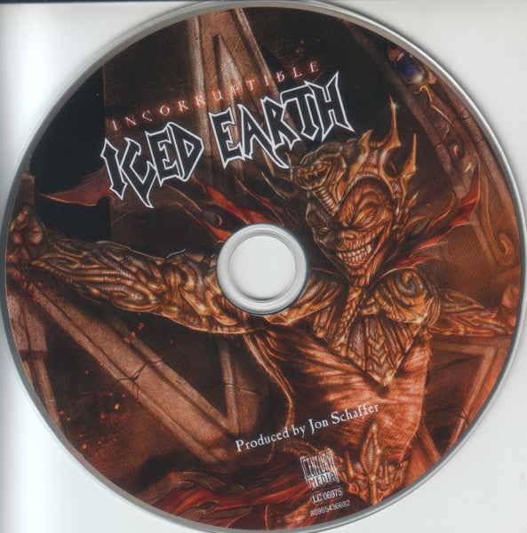 Iced Earth : Incorruptible (CD, Album, Dlx, Dig)