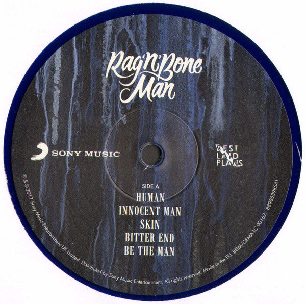Rag'n'Bone Man : Human (2xLP, Album, Ltd, Blu)