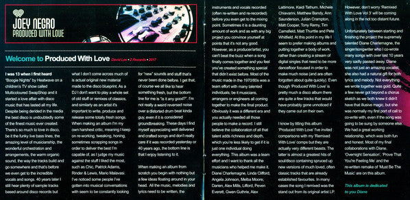 Joey Negro : Produced With Love (CD, Album + CD, Comp)