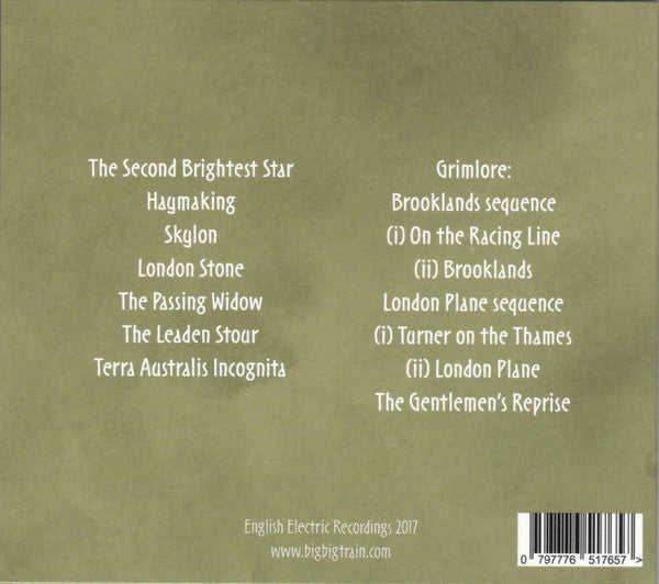 Big Big Train : The Second Brightest Star (CD, Album)