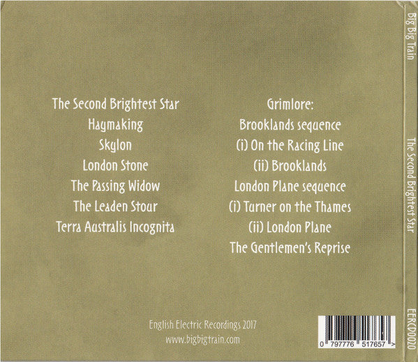 Big Big Train : The Second Brightest Star (CD, Album)