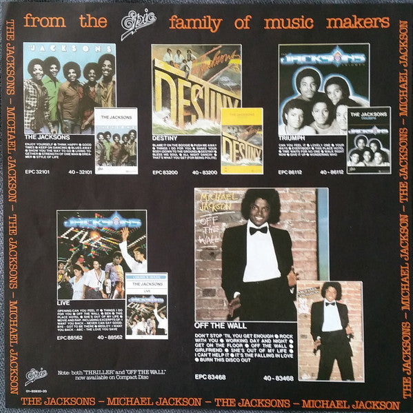Michael Jackson : Off The Wall (LP, Album, RE, Gat)