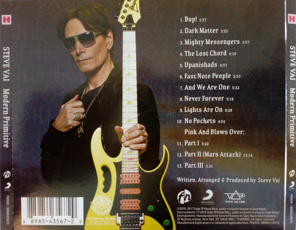 Steve Vai : Modern Primitive (CD, Album)