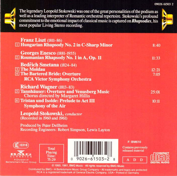 Stokowski* : Rhapsodies (CD, RE)