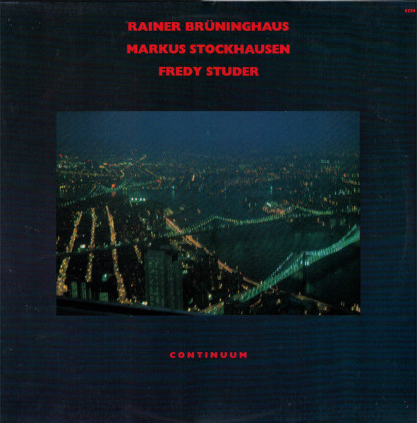 Rainer Brüninghaus, Markus Stockhausen, Fredy Studer : Continuum (LP, Album)