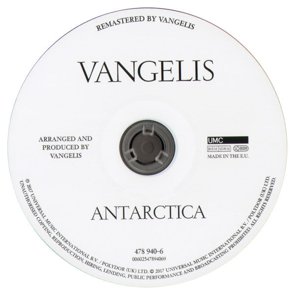 Vangelis : Antarctica (CD, Album, RE, RM, Dig)