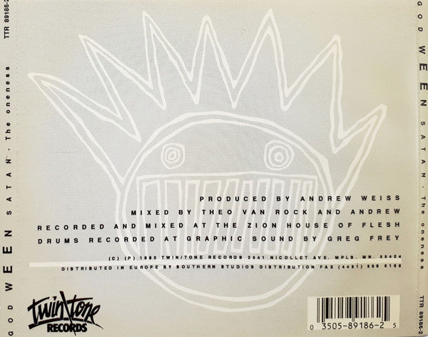 Ween : God Ween Satan - The Oneness (CD, Album)