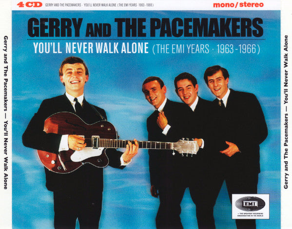 Gerry &amp; The Pacemakers : You'll Never Walk Alone (The EMI Years 1963-1966) (4xCD, Comp, Mono)