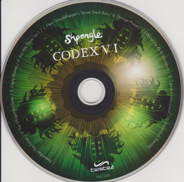 Shpongle : Codex VI (CD, Album, Ltd, P/Mixed)