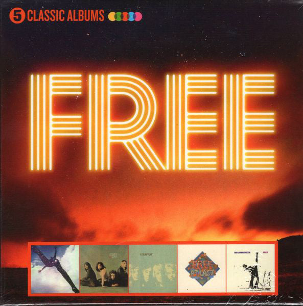 Free : 5 Classic Albums (Box, Comp + CD, Album, RE, RM + CD, Album, RE, RM )
