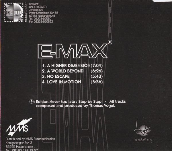 E-Max : A Higher Dimension (CD, Maxi)