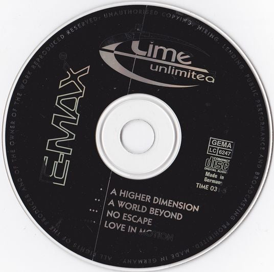 E-Max : A Higher Dimension (CD, Maxi)