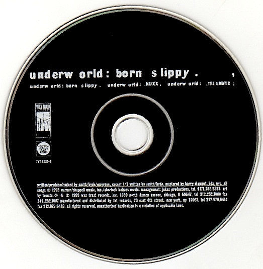 Underworld : Born Slippy (CD, Maxi, P/Mixed)
