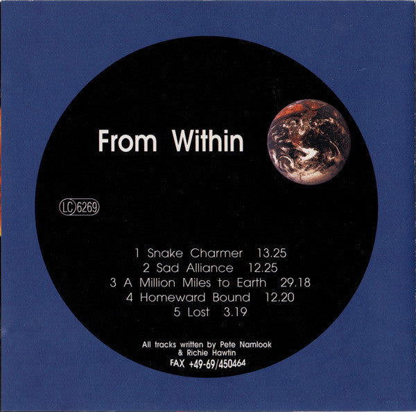From Within : From Within (CD, Album, Ltd)