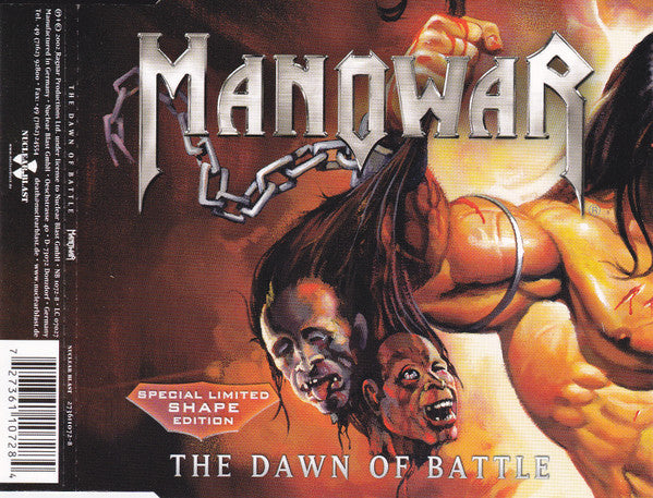 Manowar : The Dawn Of Battle (CD, Shape, Single, Ltd, S/Edition)