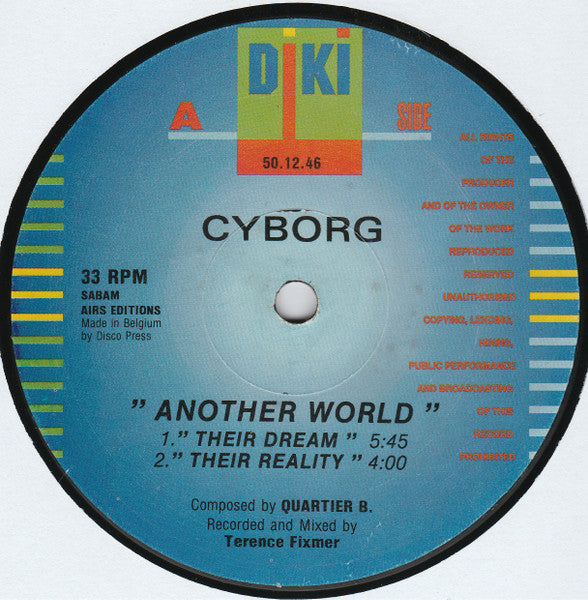 Cyborg : Another World (12")