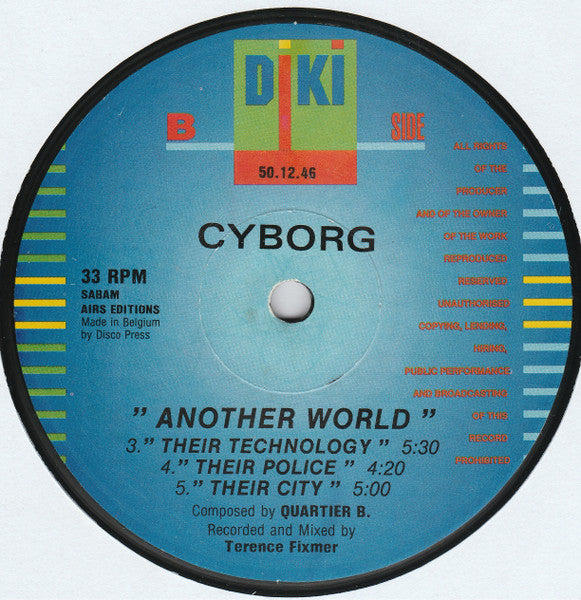 Cyborg : Another World (12")