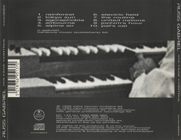 Russ Gabriel : Voltage Control (CD, Album)