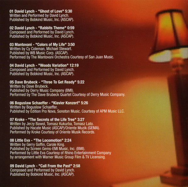 Various : David Lynch's Inland Empire Soundtrack (CD, Album)