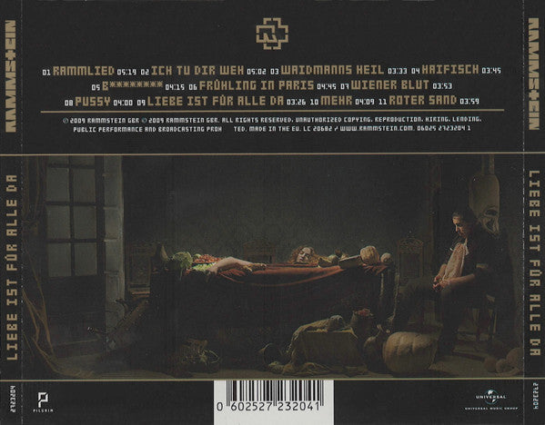 Rammstein : Liebe Ist Für Alle Da (CD, Album, RP)